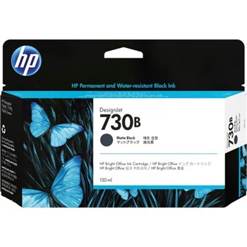 HP 730B 130ml Matte Black DesignJet Ink Cartridge